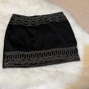 Nikibiki Black mini skirt size M